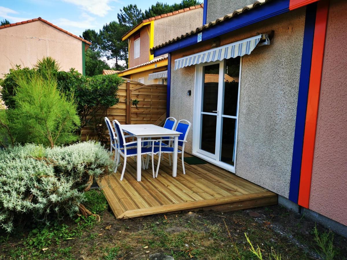 Maisonnette 5 Personnes Dans Residence Avec Piscine Soustons Exterior foto